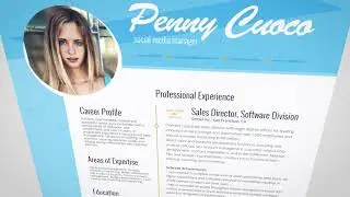Resume Template Venatici