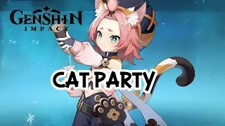 Diona Hangout Event - Cat Party Walkthrough l Genshin Impact Gameplay (No Commentary)