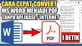 how to convert word to pdf