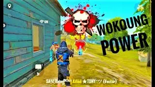 WOUKOUNG POWER || 24k Golden Pc || AIMBOT 👽⚡ 🖱 NEW SETTINGS BlueStacks Free Fire Emulator