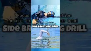 Learn How to Breathe while Swimming 🏊🏻‍♀️ #swimmingtips #swim #swimming #swimmingpool