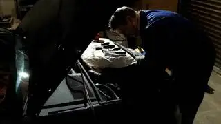 AUDI A4 B7, замена ламп ближнего света