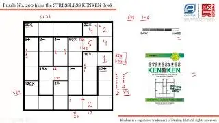 Stressless Kenken- Puzzle 200
