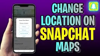 How To CHANGE Location On Snapchat Maps (2023 Update!)