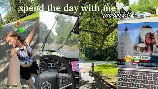 IM BACK!! spend a summer day with me and hear life updates 🩵🤍