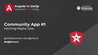 Community App #1 -  Angular in Darija