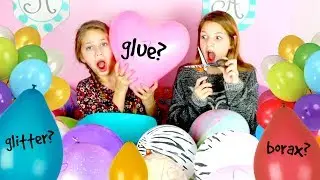 Giant Balloon Popping Slime Vs Tangle Mystery