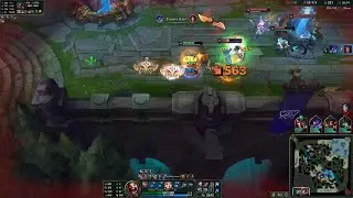 Draven 1v4 (kite machine)