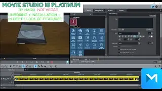MAGIX Movie Studio 18 Platinum (unboxing and installation)