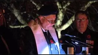 Passchendaele Ceremony 10 Nov 14 Part 1