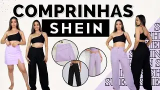 COMPRINHAS SHEIN *comprei calças e saia*