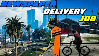 Free Newspaper Delivery Job Script | Randol Newspaper | QBCore Framework | FiveM Tutorial #58