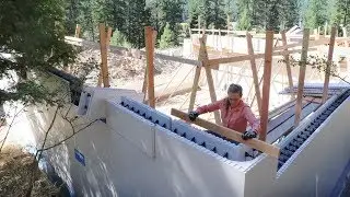 THE FINAL ROW! (Finishing ICF Home Construction)