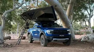 MY FORD RANGER RAPTOR CAMPING SETUP! SOLAR ECLIPSE WA ADVENTURE!