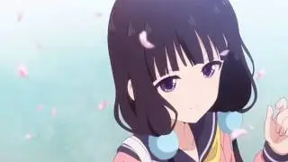 Anime_Clip-The sky is blue Hide my chambers