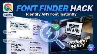 Font Finder Hack: Instantly Identify Fonts from Websites and Images