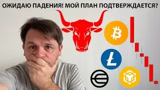 🔴🔴 СКОРО ЖДУ ПАДЕНИЯ. МОЙ ПЛАН ПОДТВЕРЖДАЕТСЯ? ТЕХАНАЛИЗ #BTC #BNB #LTC #WLD
