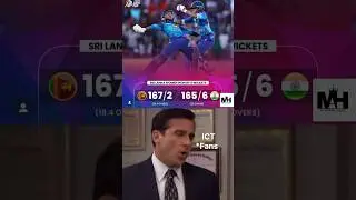 Sri Lanka Beat India In Asia Cup Final😱💔😞#shorts