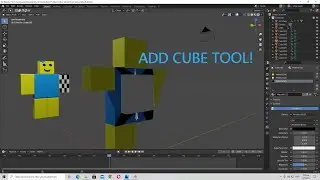 How to use the Add Cube tool in Blender 2.9 | For Absolute Beginners
