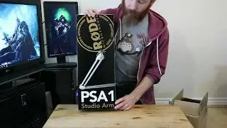 Unboxing Rode PSA1 Microphone Boom Arm