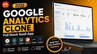 Build Full Stack Google Analytics Clone using Nextjs, React, Tailwindcss, Coderabbit, Neon, Kuberns