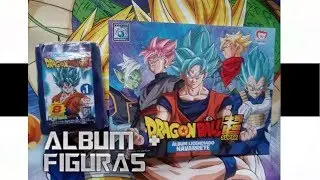 ÁLBUM DRAGON BALL SUPER (Navarrete) // Paquete de Figuras + Album