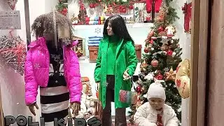 Рождественская Италия🎅🎄Новогодние витрины🎁❄️🎄
