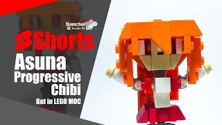 Sword Art Online Progressive Asuna Chibi But in LEGO MOC | Shorts | Somchai Ud
