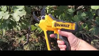 DeWalt pruner!  Tool review for the 20v max electric pruning tool!  Why use electric?
