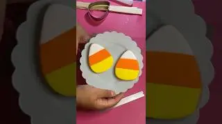 Let’s Fake Bake EASY Candy Corn Cookies! #fakebake #candycorn #peepthisyall
