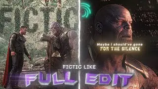 Fictic Editz Like Full Edit Preset On Alight Motion (+Preset)