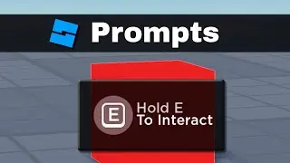 Interaction Buttons! | Roblox Studio Proximity Prompt Tutorial