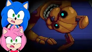 Sonic and Amy Play Five Nights at Freddy's Into the Pit - Part 2