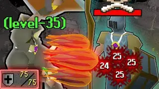 1 hit maxing noobs HP on my DFS tank pure (best moments)
