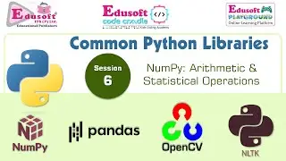 Common Python Libraries - NumPy: Arithmetic and Statistical Operations