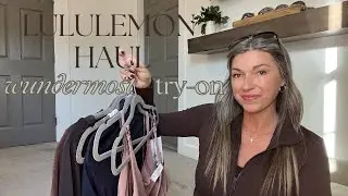LULULEMON TRY-ON  || Trying the new wundermost line!
