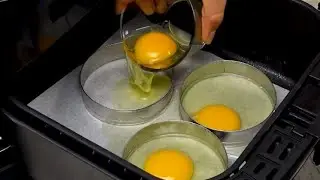 Air fryer eggs: how to make them perfect in 15 minutes