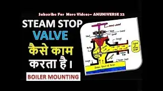 BOILER MOUNTING - STEAM STOP VALVE - ANUNIVERSE 22