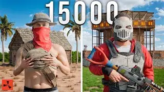 15000 SAATLİ OYUNCU TEK BAŞINA 800 KİŞİLİK SUNUCUDA NE YAPABİLİR ? I Rust Türkçe Solo
