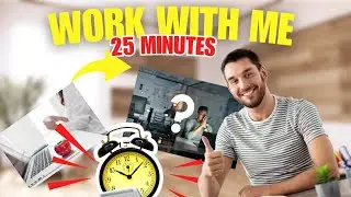25-Minutes Study With Me | Pomodoro