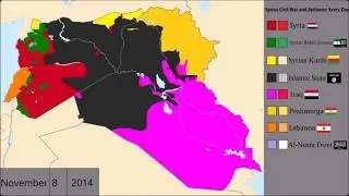 [UPDATE] Syrian Civil War and Spillover: Every Day
