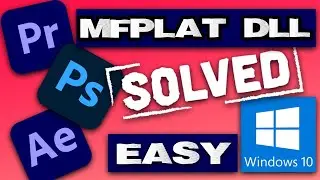 How to fix MFPlat.DLL  missing on Windows 10 2020-2021 [EASY]