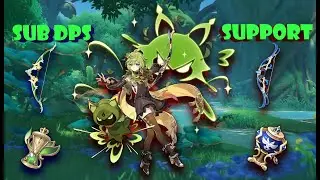 GUIDA PER LA BUILD DI COLLEI [SUB DPS/SUPPORT] //Genshin Impact ITA