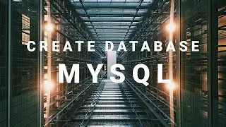 CREATE DATABASE with MySQL 