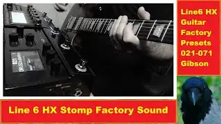 Line 6 HX Stomp Factory Presets Dir 021-071 Guitar Presets  / Update Version 3.15