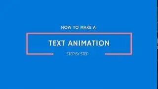 Text Animation Maker with Framed Text