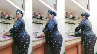 روتين يومي مغربي واقعي في المطبخ