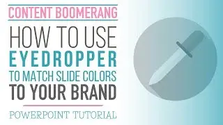 How to Match PowerPoint Presentation Colors to Your Website Colors [PowerPoint tutorial]