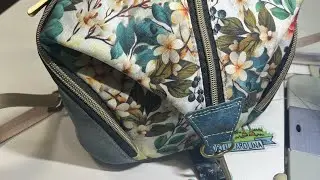 Quiet Denver Mini BackPack Sew pattern by Swoon