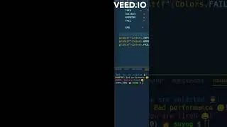 🌈✨Beautiful  Terminal Styling in Python!  Part - 2 #shorts #python